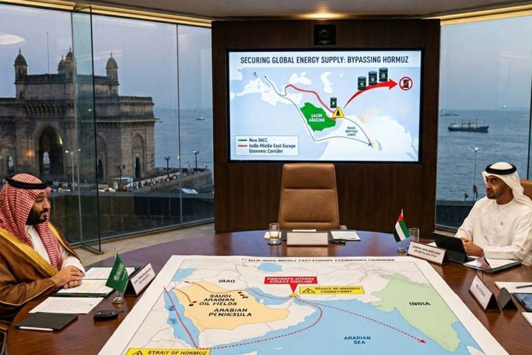 हॉर्मुज़ पचड़ा खत्म, खाड़ी देशों ने बनाई तेल पाइपलाइन, भारत पहुंचा ब्लूप्रिंट!